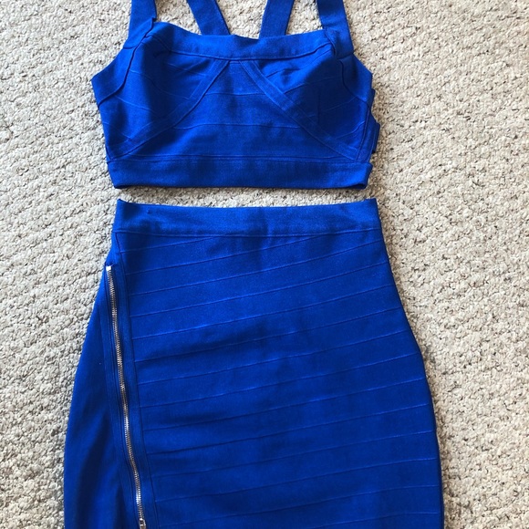 one piece dress blue color
